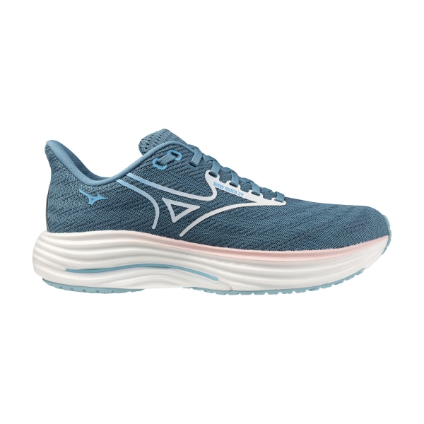 Zapatillas Running Neutras Mujer Mizuno Wave Rider 29  Larkspur/White/Pinkesque J1GD250376