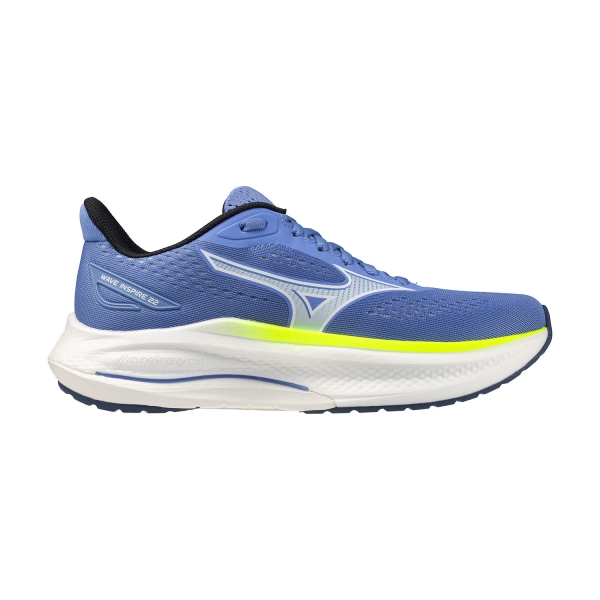 Zapatillas Running Estables Mujer Mizuno Wave Inspire 22  Ultramarine/White/Lightning Yellow J1GD264421