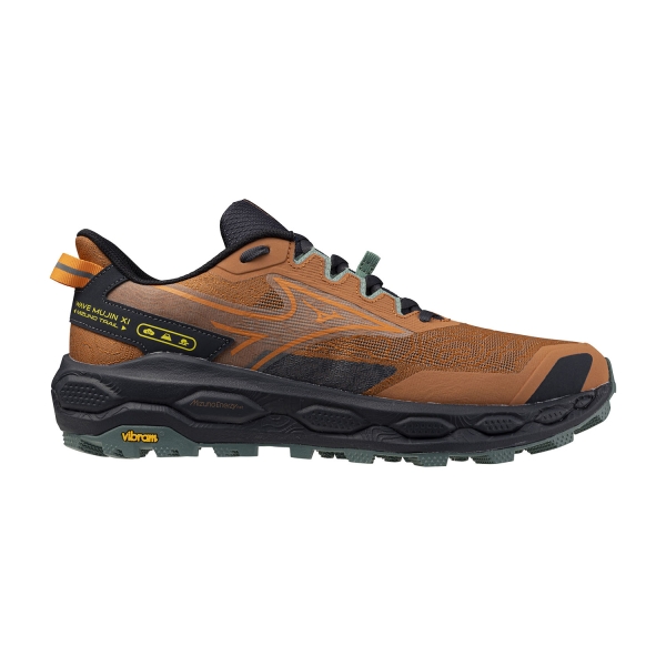 Scarpe Trail Running Uomo Mizuno Wave Mujin 11  Sunburn/Autumn Sunset/Granite Green J1GJ257052