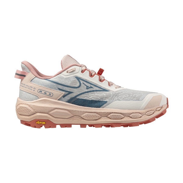 Zapatillas Trail Running Mujer Mizuno Wave Mujin 11  Snow White/Larkspur/Faded Rode J1GK257071