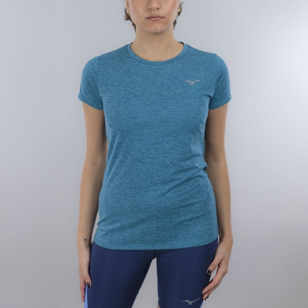 Maglietta Running Donna Mizuno Impulse Core Maglietta  Larkspur J2GAC22130