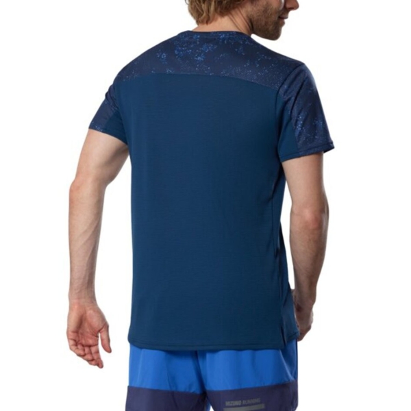 Mizuno Active DryAeroFlow Maglietta - Estate Blue