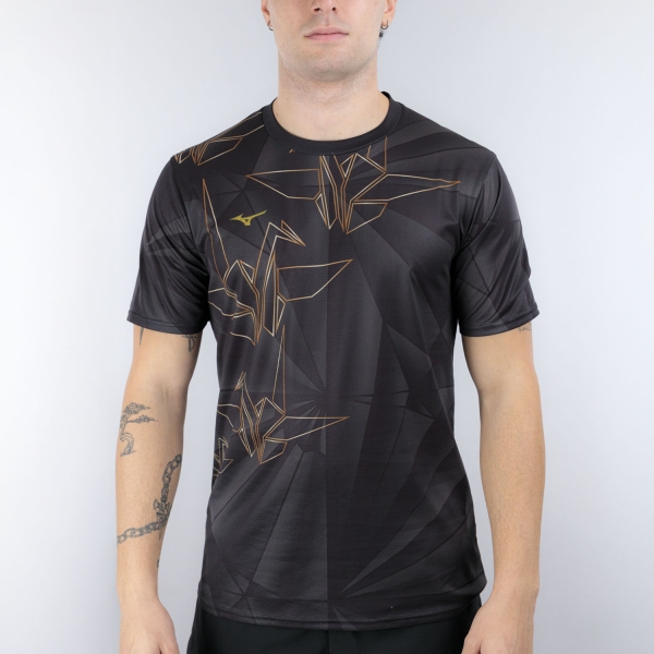 Maglietta Running Uomo Mizuno Active DryAeroFlow Graphic Maglietta  Taniori J2GAD05499