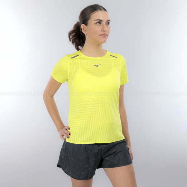 Mizuno Tech Light Pro Maglietta - Lightning Yellow