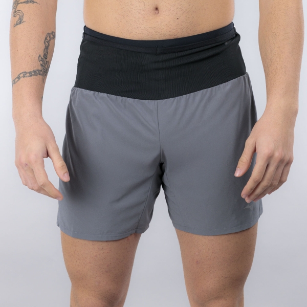 Pantaloncino Running Uomo Mizuno Multi Pocket 6in Pantaloncini  Lava Smoke J2GBB00308