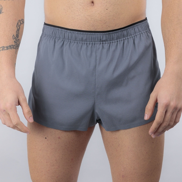 Pantaloncino Running Uomo Mizuno Tech Light 1.5in Pantaloncini  Lava Smoke J2GBD00108