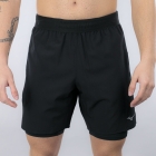 Mizuno Core Pro 2 in 1 7.5in Pantaloncini - Black