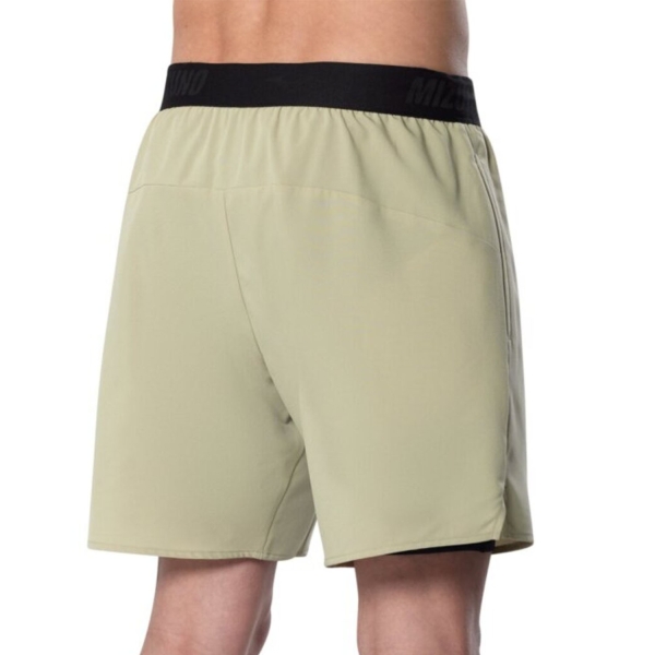 Mizuno Core Pro 2 in 1 7.5in Pantaloncini - Elm