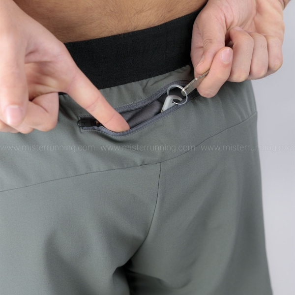 Mizuno Core 2 in 1 5.5in Pantaloncini - Lava Smoke