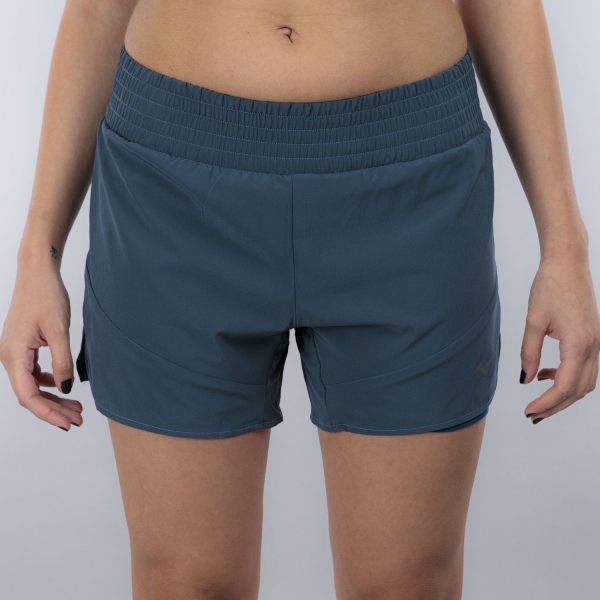 Pantaloncini Running Donna Mizuno Active 2 in 1 4.5in Pantaloncini  Larkspur J2GBD20330