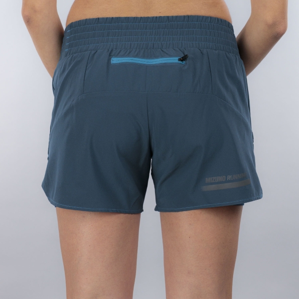 Mizuno Active 2 in 1 4.5in Pantaloncini - Larkspur