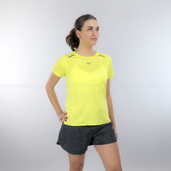 Mizuno Active Graphic Multi 4in Pantaloncini - Black