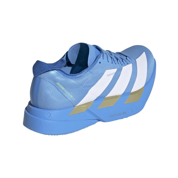 adidas adizero adios Pro 4 - FTWR White/Lime Burst