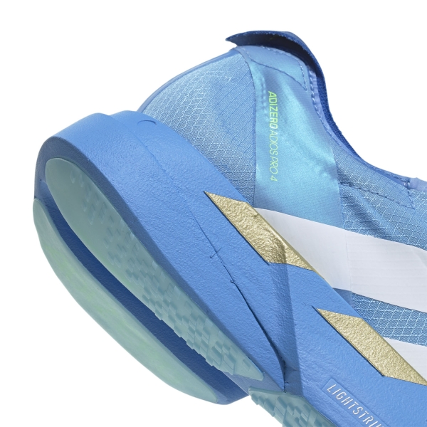 adidas adizero adios Pro 4 - FTWR White/Lime Burst