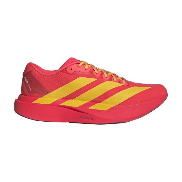 Scarpe Running Performance Uomo adidas adizero Evo SL WOVEN  Lucid Red/Bold Gold/Semi Lucid Blue JQ4442