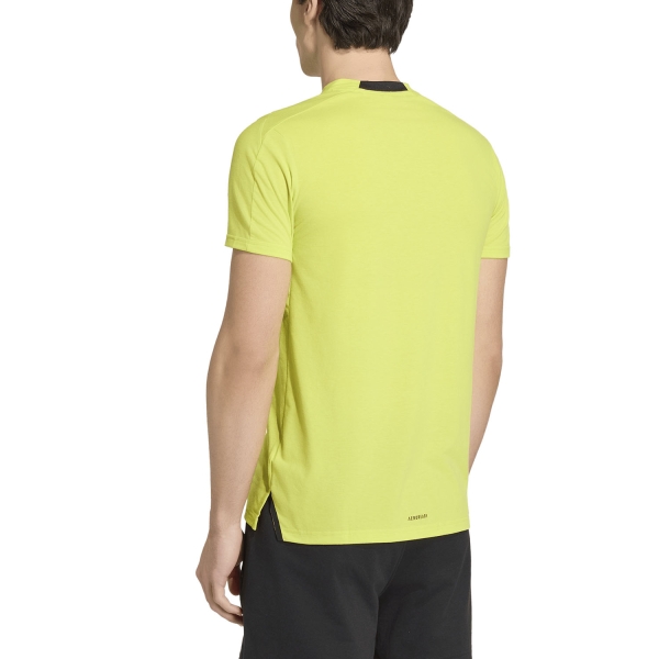 adidas D4T AEROREADY Maglietta - Semi Solar Yellow
