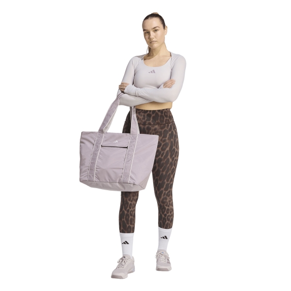 adidas Optime Workout Top - Ice Purple