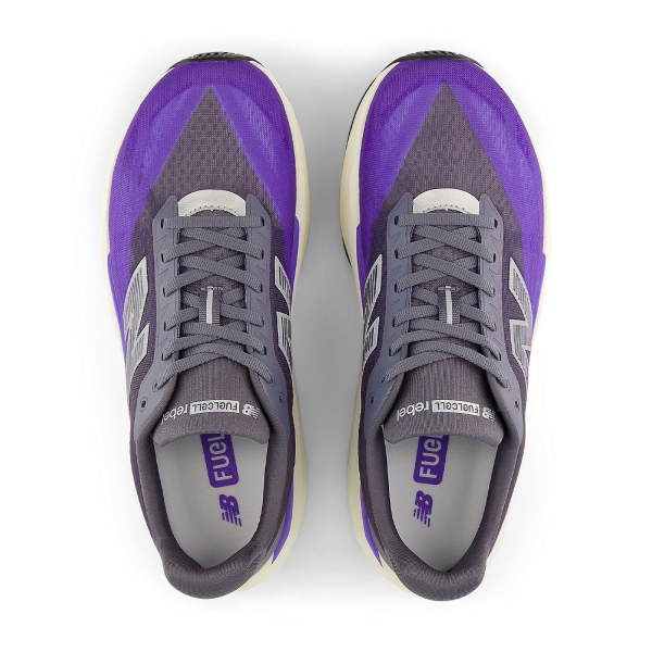 New Balance FuelCell Rebel v5 - Electric Indigo/Truffle Salt/Silver Metallic