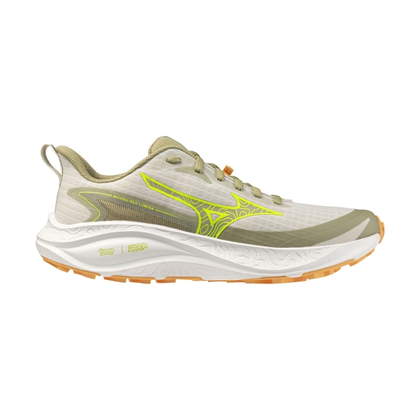 Scarpe Trail Running Donna Mizuno Neo Lumina  Silver Birch/Lightning Yellow/GF White J1GK267321