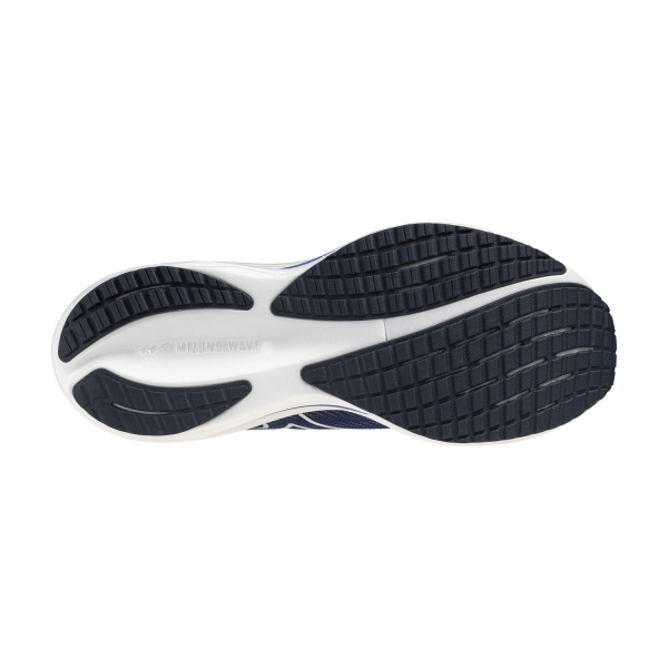 Mizuno Wave Rider 29 - Estate Blue/White/Lightning Yellow