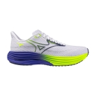 Mizuno Wave Rider 29 - White/Estate Blue/Lightning Yellow