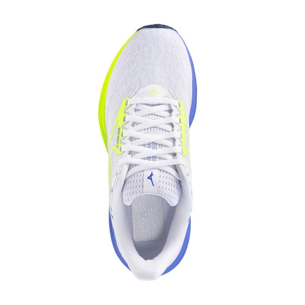 Mizuno Wave Rider 29 - White/Lightning Yellow/Ultramarine