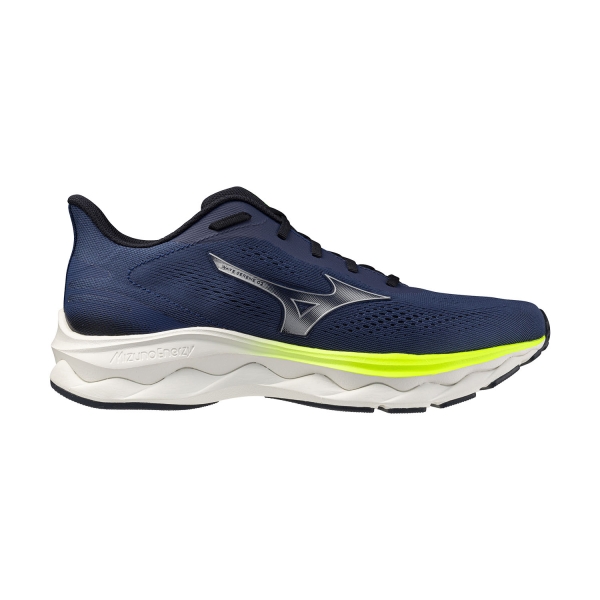 Scarpe Running Neutre Uomo Mizuno Wave Serene 2  Estate Blue/Silver/Lightning Yellow J1GC255951