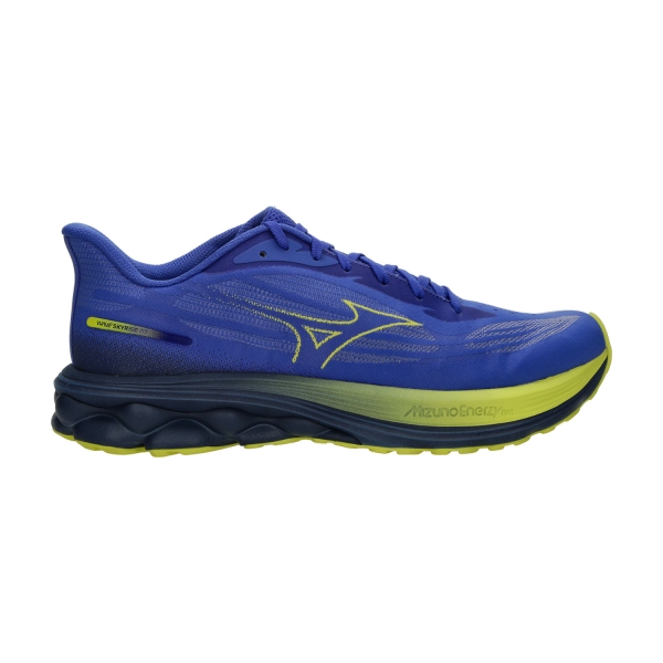 Scarpe Running Neutre Uomo Mizuno Wave Skyrise 7  Dazzling Blue/Fortune Yellow/Estate Blue J1GC260901