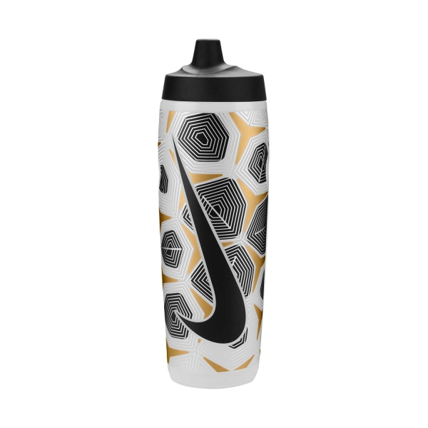 Cantimplora Nike Refuel 700 ml Cantimplora  Clear/Black/Flat Gold/Flat Silver N.100.9956.934.24