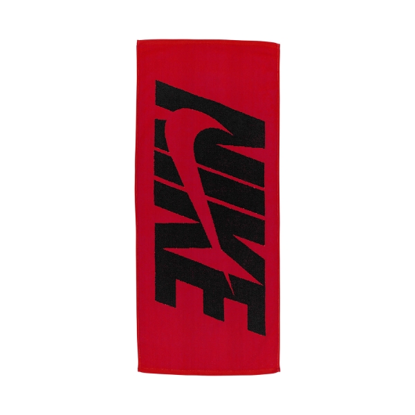 Running Accessories Nike Jacquard Medium Graphic Towel  Black/University Red N.101.3385.068.MD