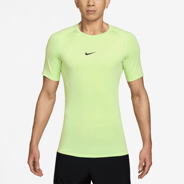 Men's Training T-Shirt Nike DriFIT Logo TShirt  Light Liquid Lime/Black FB7932360