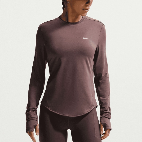 Camisa Running Mujer Nike DriFIT Swift Camisa  Tattoo/Reflective Silver HQ0503502