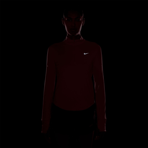 Nike Dri-FIT Swift UV Maglia - Sea Coral/Reflective Silver