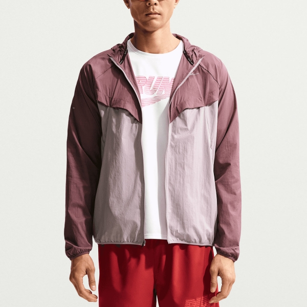 Men's Running Jacket Nike DriFIT UV Stride Jacket  Tattoo/Light Violet Ore/Reflective Silver HV4548502