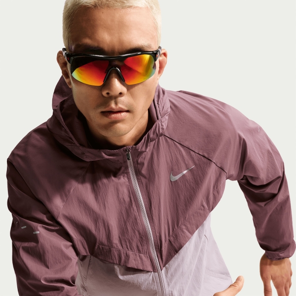 Nike Dri-FIT UV Stride Jacket - Tattoo/Light Violet Ore/Reflective Silver