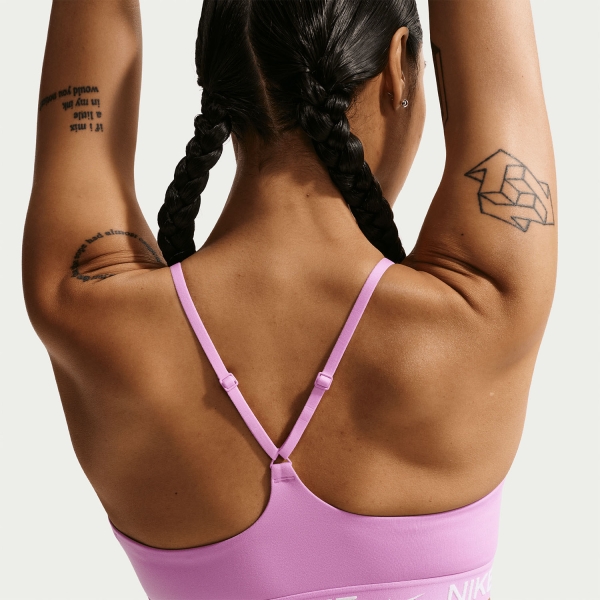 Nike Indy Sports Bra - Light Magenta/White