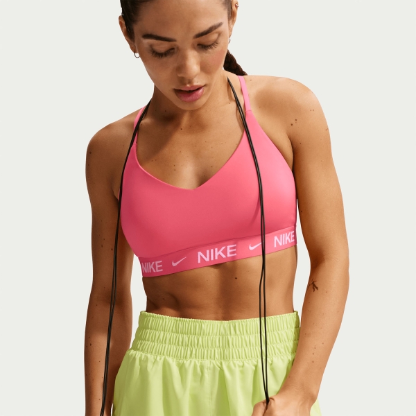 Nike Indy Sports Bra - Sea Coral/White