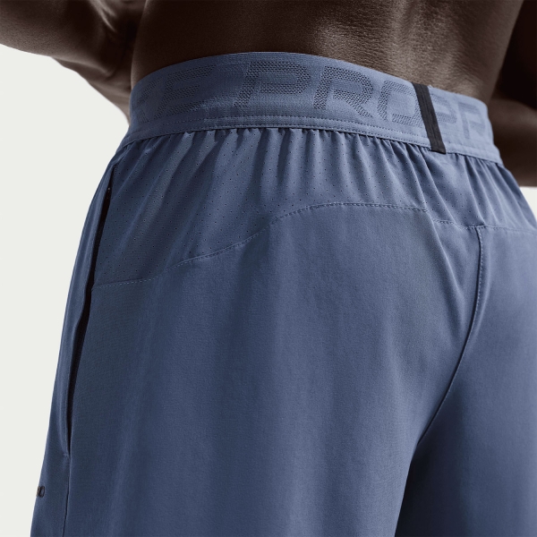 Nike Pro 6in Pantaloncini - Diffused Blue/Black
