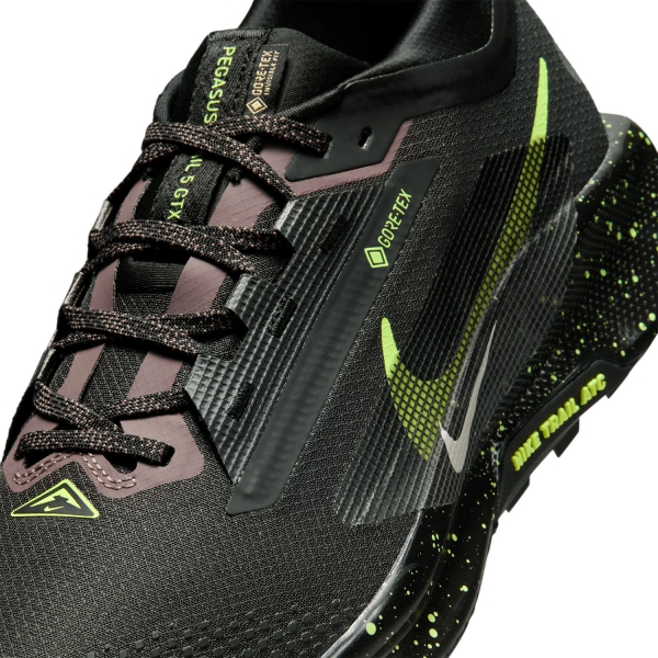 Nike ReactX Pegasus Trail 5 GTX - Black/Volt Ice/Phantom/Tattoo