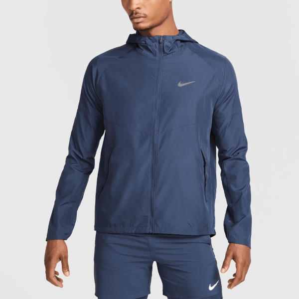 Men's Running Jacket Nike Repel Miler Jacket  Thunder Blue/Reflective Silver DD4746438