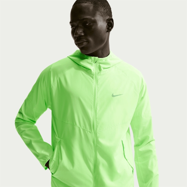 Nike Repel Miler Giacca - Lime Blast/Reflective Silver