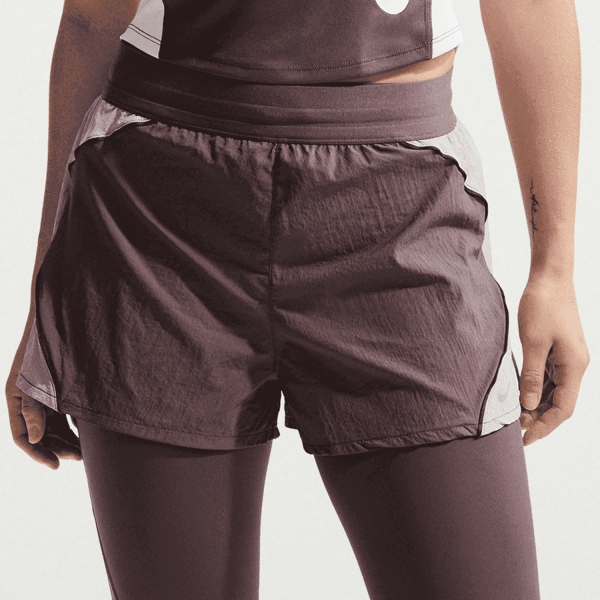 Pantalones cortos Running Mujer Nike Swift 2.5in Shorts  Tattoo/Light Violet Ore/Reflective Silver IM9482502