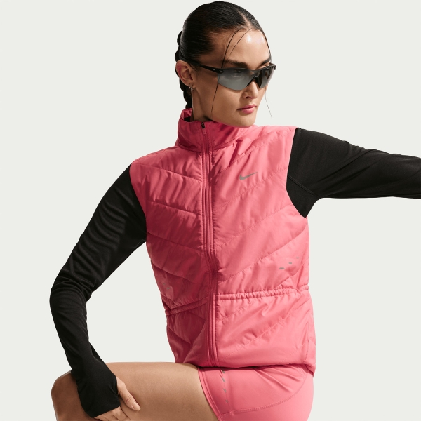 Nike Swift Gilet - Sea Coral/Reflective Silver