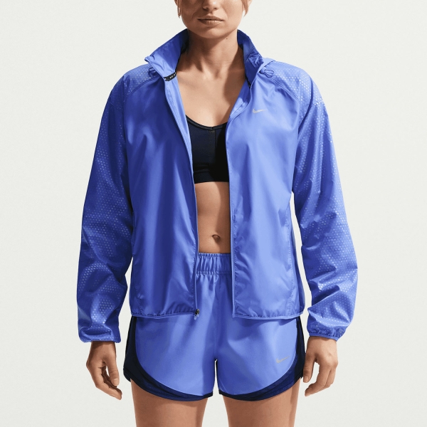 Giacca Running Donna Nike Tempo Flash Giacca  Sapphire/Black/White/Reflective Silver HV2985570