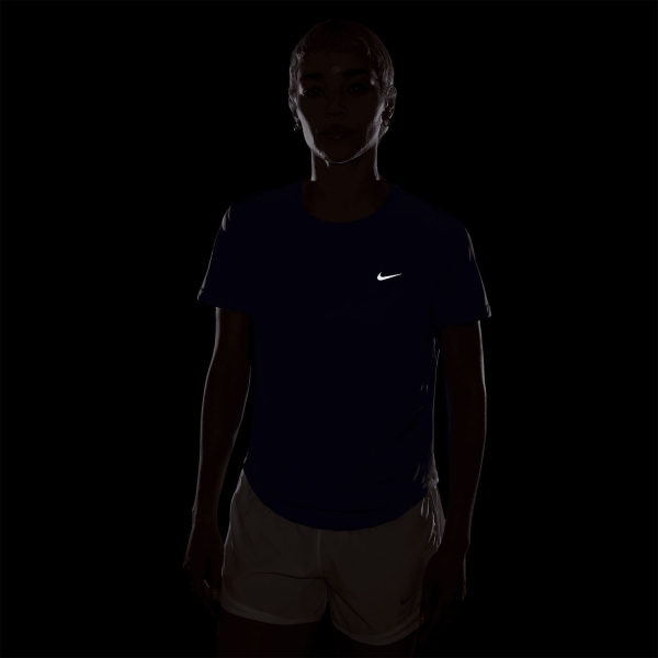 Nike Tempo T-Shirt - Sapphire/Reflective Silver