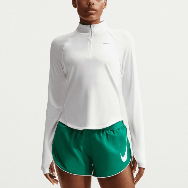 Maglia Running Donna Nike Tempo Swoosh Maglia  White/Black HV2842100