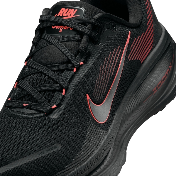 Nike Vomero 18 - Black/Bright Crimson/Anthracite