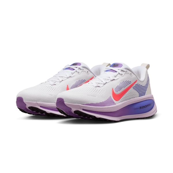 Nike Vomero 18 - White/Hot Lava/Violet Mist/Sapphire