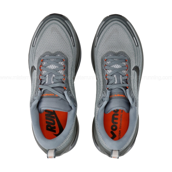 Nike Vomero Plus - Cool Grey/Black/Safety Orange