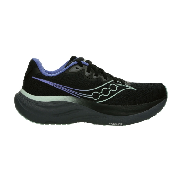 Zapatillas Running Neutras Mujer Saucony Ride 19  Black/Calm S11055153